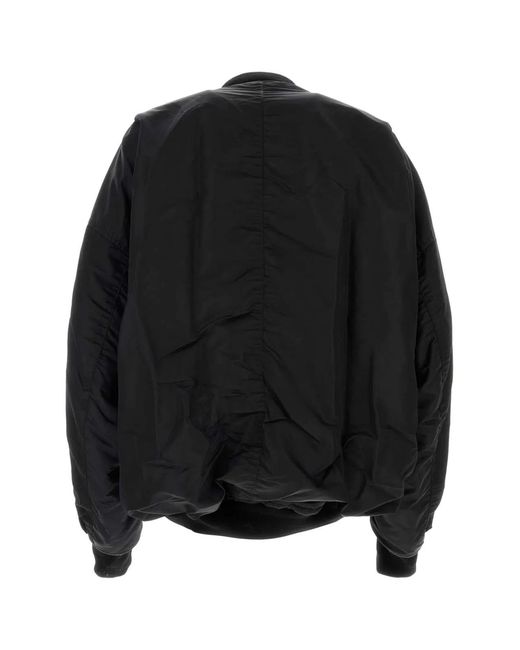 Maison Mihara Yasuhiro Black Nylon Bomber Jacket for men