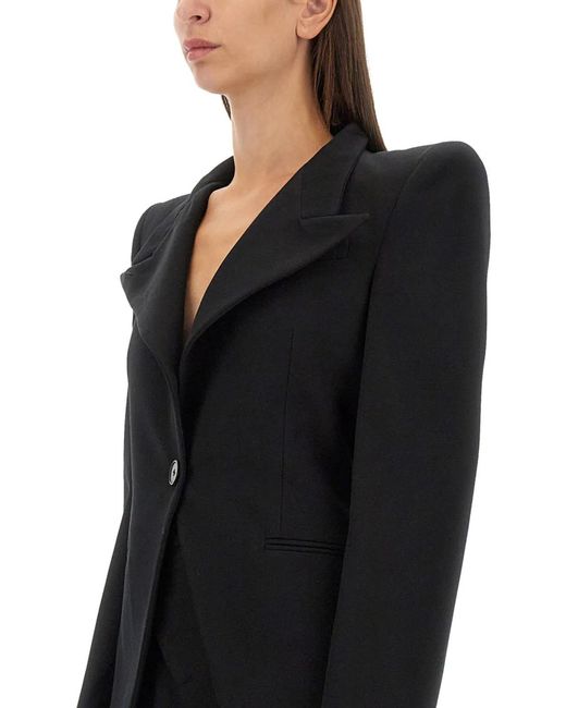 McQueen Black Wool Jacket