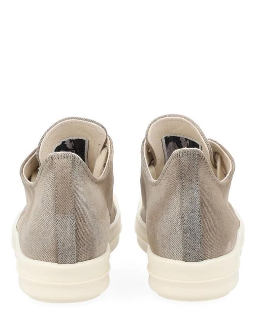 Rick Owens Natural Sneaker Low