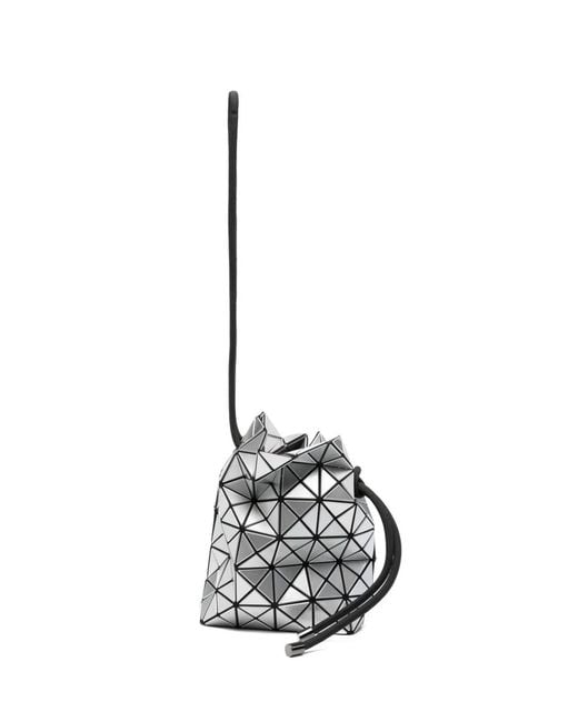 Issey Miyake White "Wring" Satchel Bag