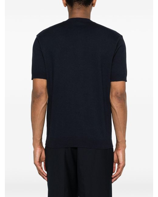 Fendi Blue T-Shirt Co Cash for men