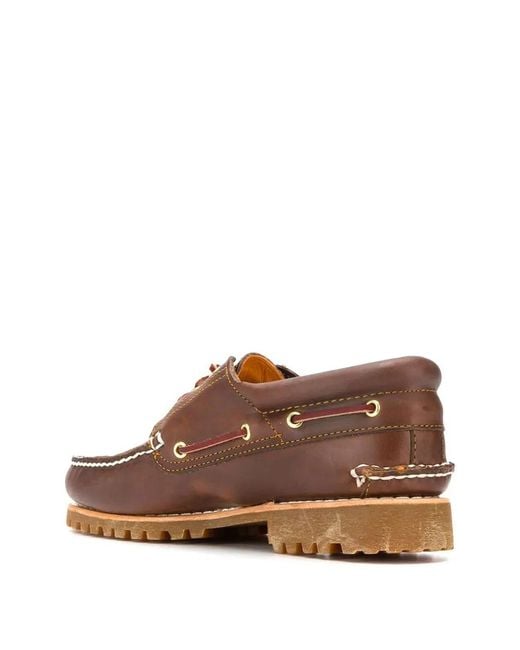 Timberland Brown Authentic" Boatshoes for men