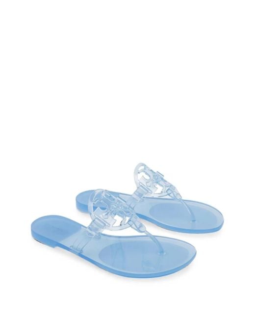Tory Burch Blue Low Sandal Miller Jelly
