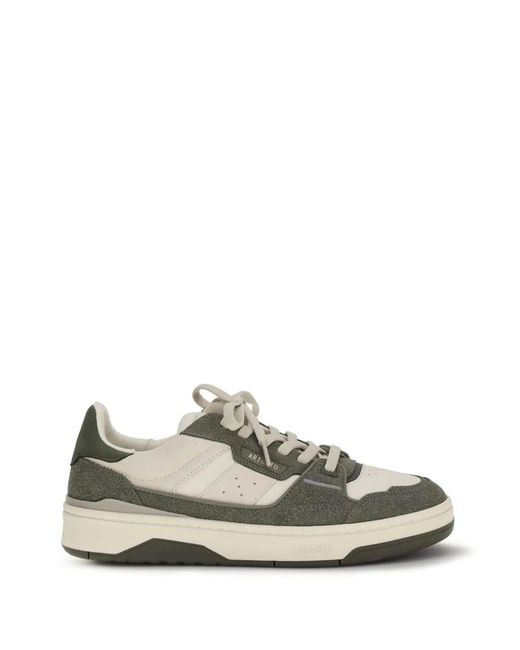 Axel Arigato Green Leather Sh9Oes for men