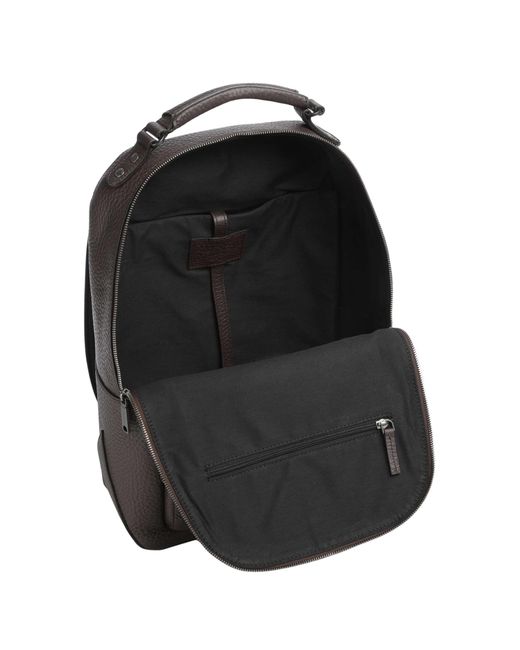 The Bridge Black Manfredi Backpack