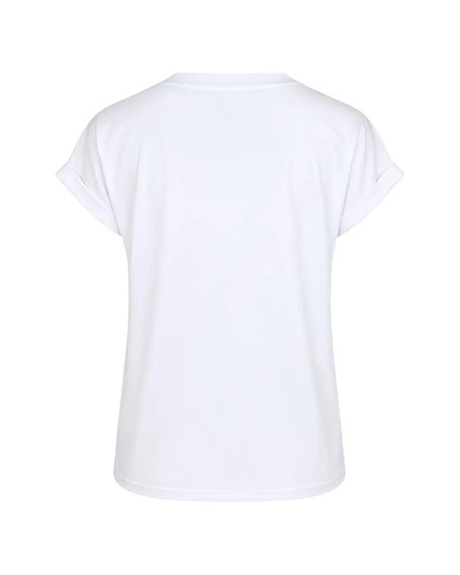 Eleventy White Cotton Crew Neck T-Shirt