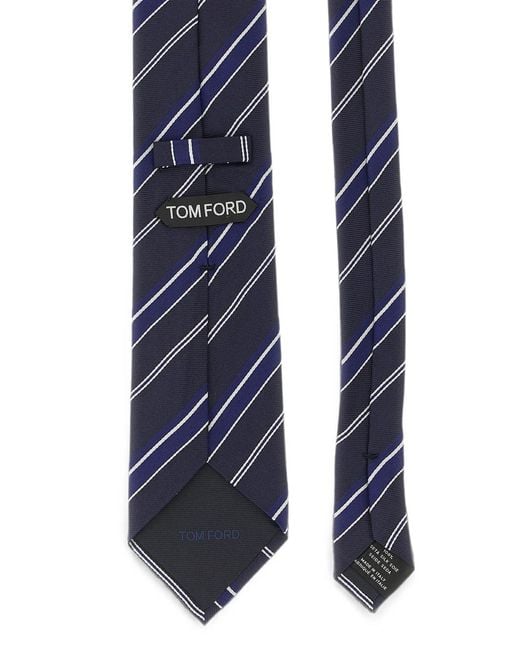 Tom Ford Blue Cravatta for men
