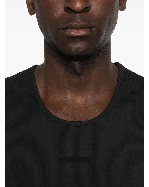 Fear Of God Black Rib Tank for men