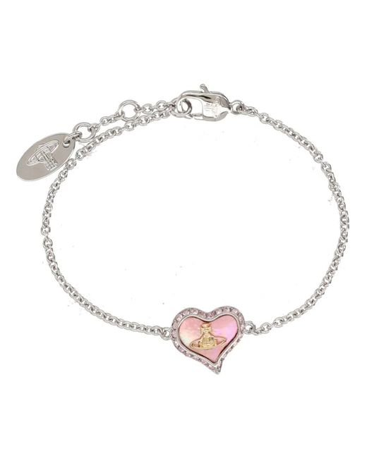 Vivienne Westwood White "Petra" Bracelet