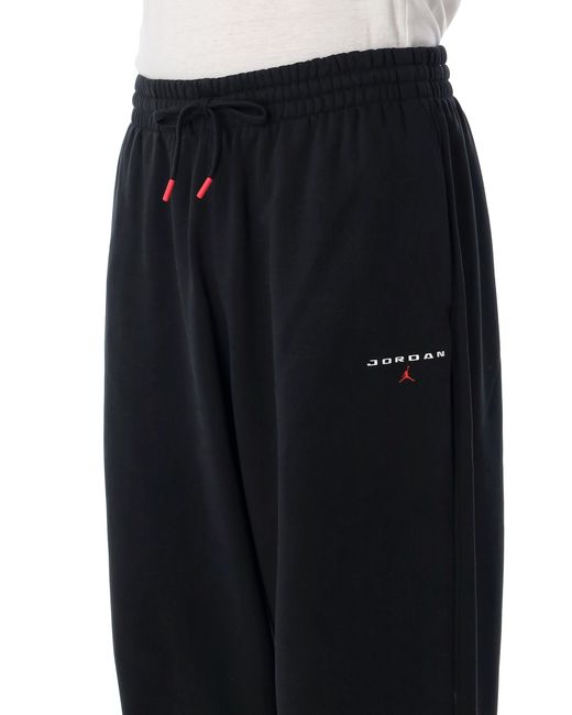 Nike Black Jordan Flight Fleece Jogging Trousers for men