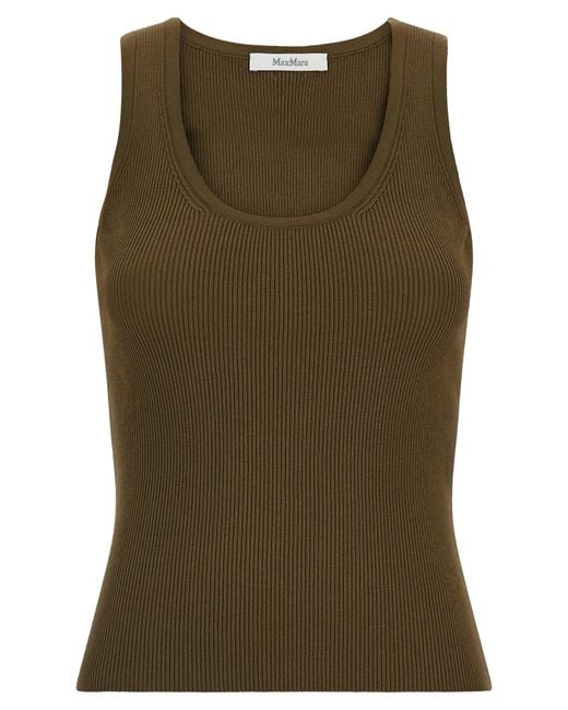 Max Mara Green 'Editta' Top