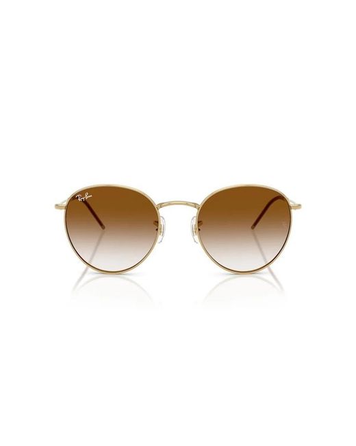 Ray-Ban Brown Round Reverse Rbr0103S 001/Cb