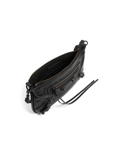Balenciaga Black Le City Pouch On Strap