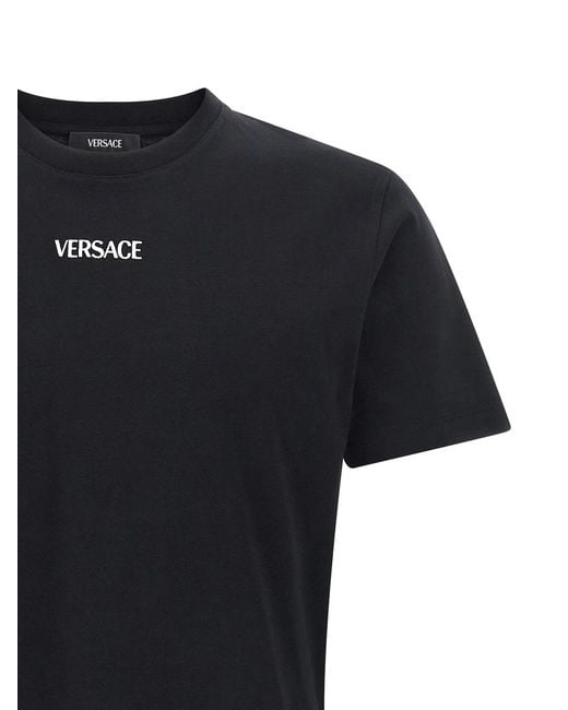 Versace Black Logo' T-Shirt for men