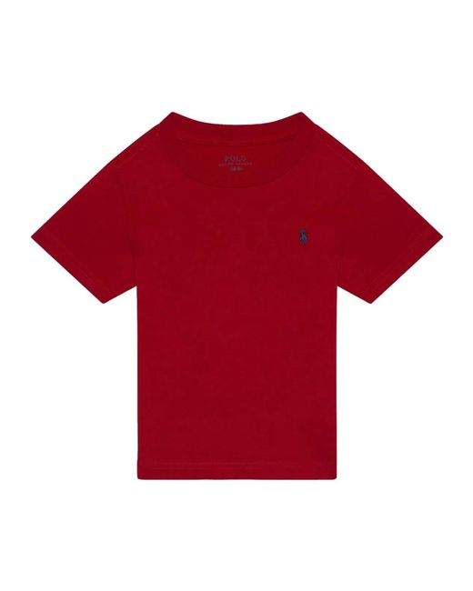 Polo Ralph Lauren Red T-Shirt With Logo