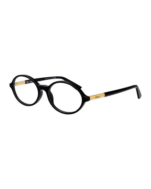 Chloé Black Transparent Acetate Glasses