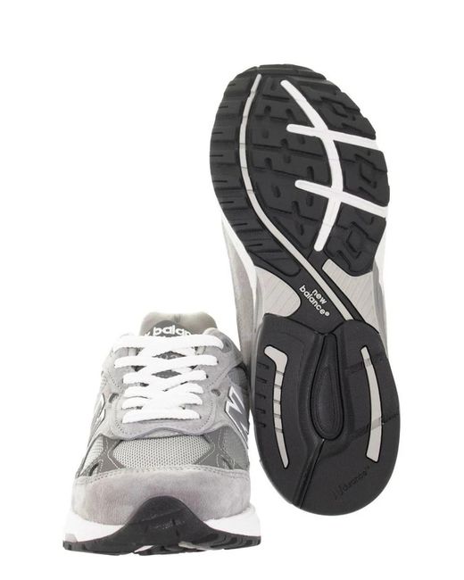 New Balance White Mr993 for men