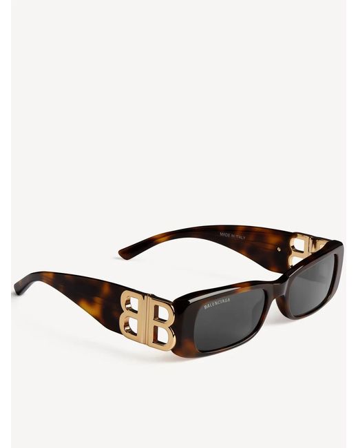Balenciaga Brown Dynasty Rectangle