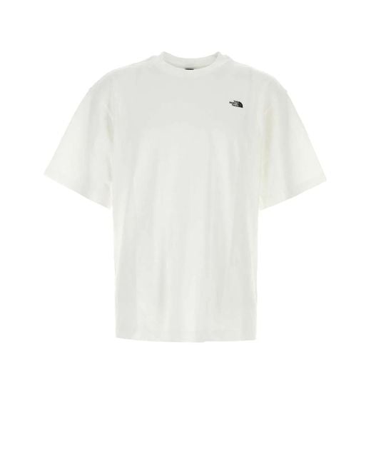 The North Face M Tnf Essential Simple Dome Os Ss Tee Tnfwhite for men