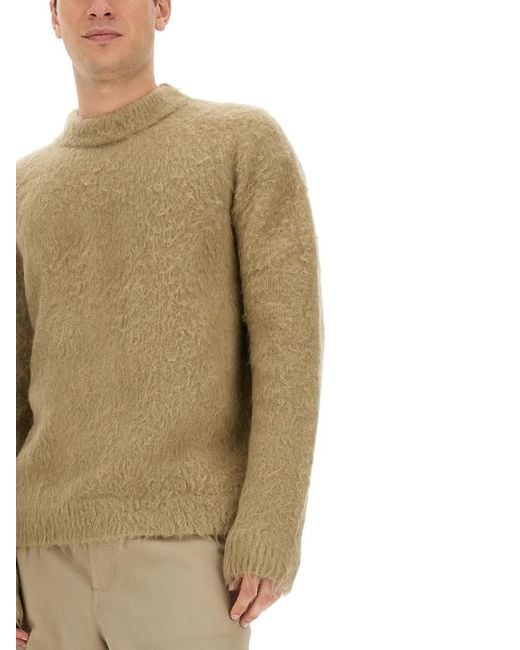 Acne Natural Wool Jersey for men