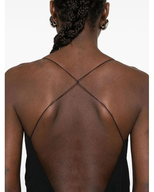 Jacquemus Black La Robe Abiha Long Dress