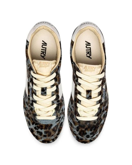 Autry Black Windspin Low Sneakers