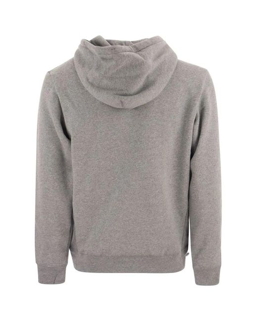 Patagonia Gray Cotton Blend Hoodie for men