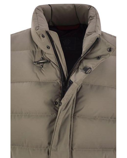 Fay Brown Down Vest for men