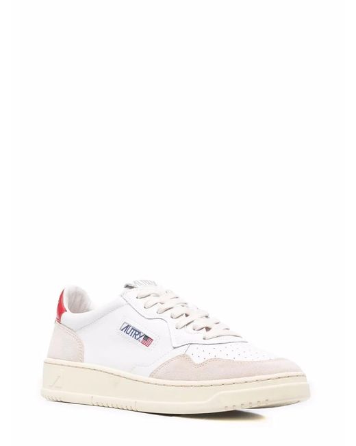 Autry White Sneaker Medalist Low for men