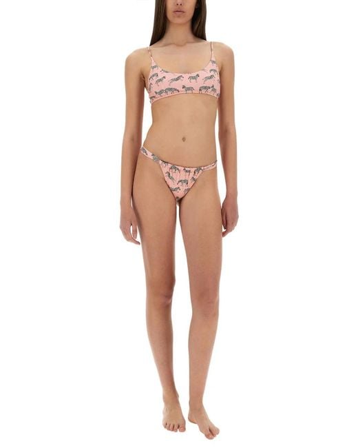 Mc2 Saint Barth Pink Judy Bikini Top