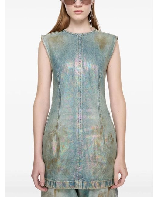Acne Blue Mini Dress Denim