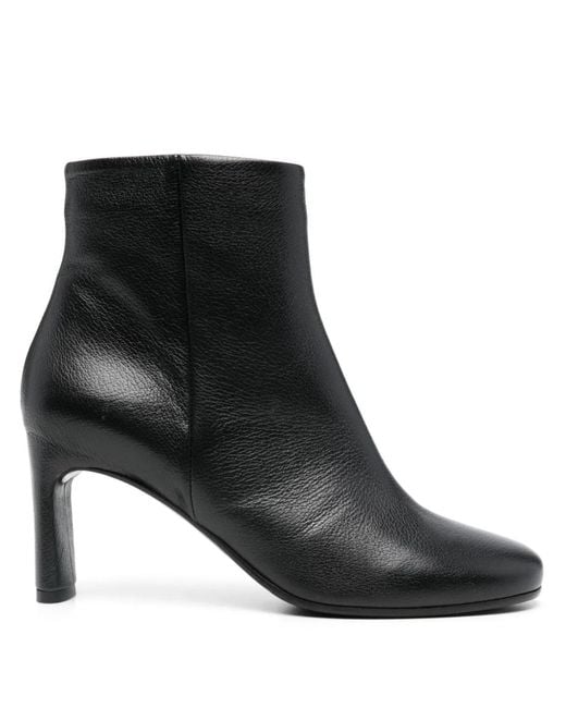 Roberto Del Carlo Black Lione Ankle Boots