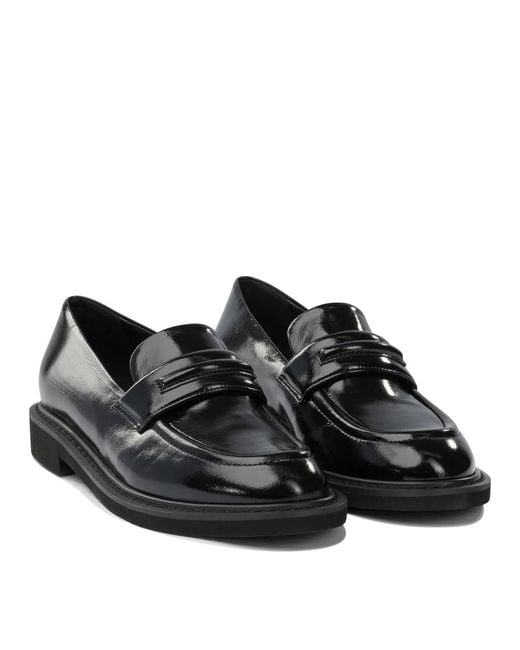 Halmanera Black Loafers & Slippers