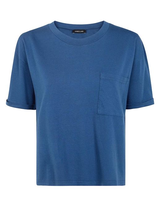 Anneclaire Blue T-Shirt Short Sleeve
