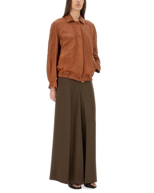 Salvatore Santoro Brown Leather Jacket