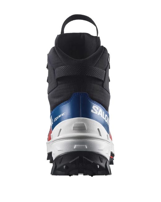 Salomon Blue Rubber And Pu Sneakers