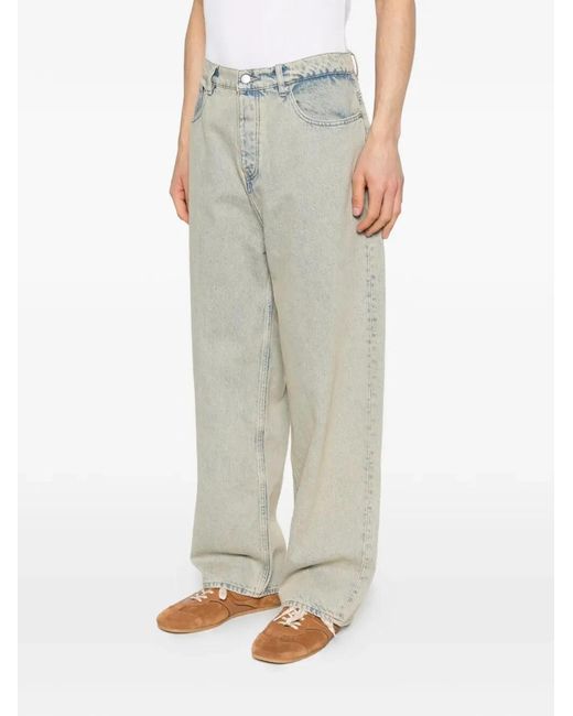 Drole de Monsieur White "Baggy Dusty" Jeans for men