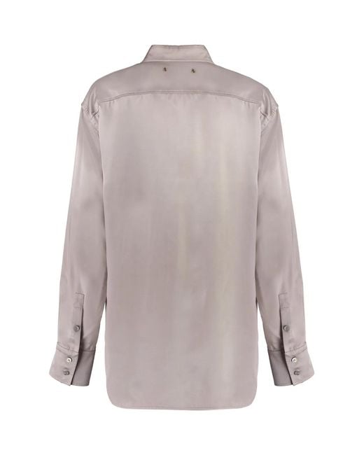 Golden Goose Deluxe Brand Pink Oversize Shirt