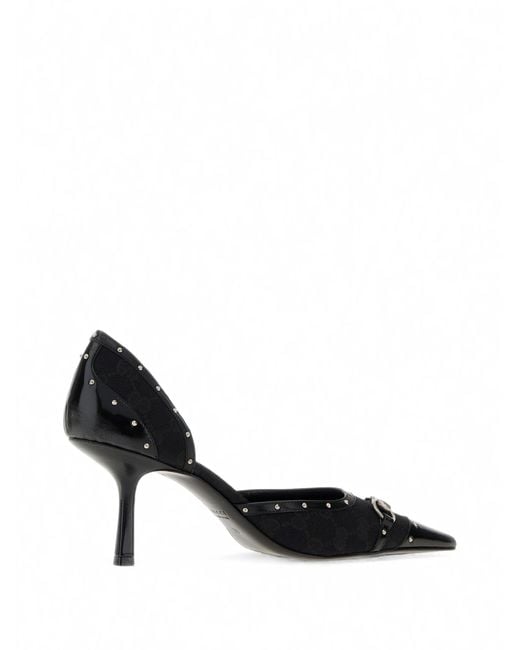 Gucci Black Christy Pump