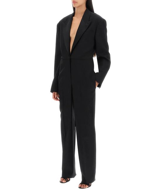 Stella McCartney Black Wool Jumpsuit
