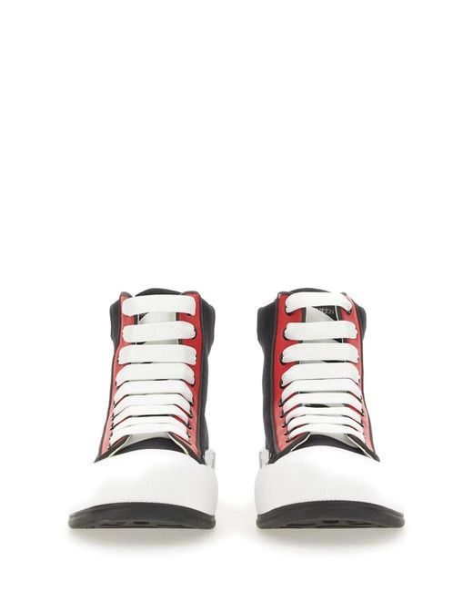 McQueen White Sneaker With Logo for men