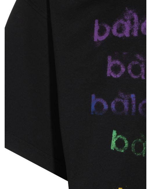 Balenciaga Black Oversized Tshirt for men