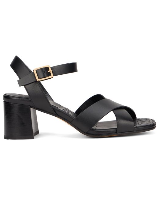 Doucal's Black Medium Heeled Sandals