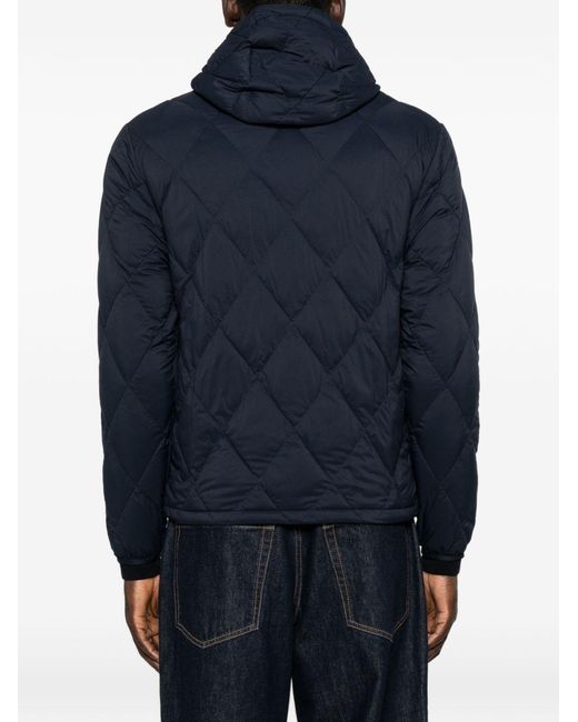 Burberry Blue Hescott Nylon Blouson Jacket for men