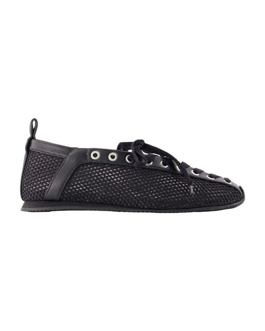 Ganni Blue Sporty Ballerinas
