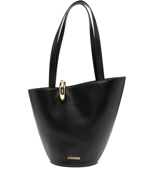 Jacquemus Black Le Bambola Moyen Tote Bag