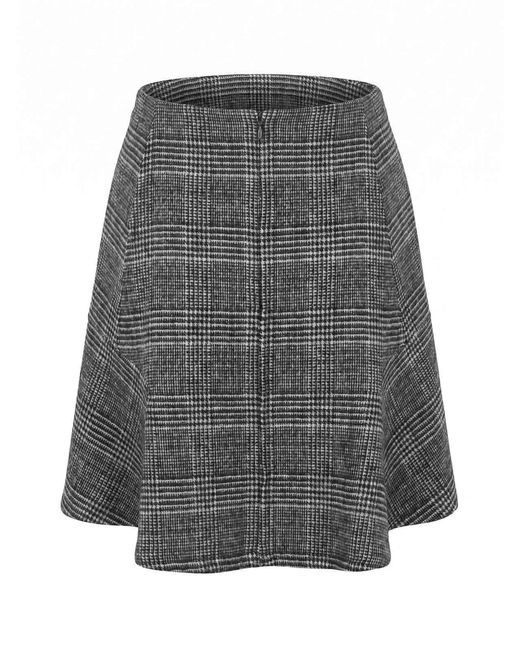 Ermanno Scervino Gray Skirt