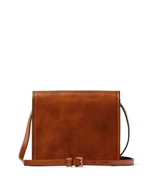 Versace Brown Tan Leather Luxury Bag