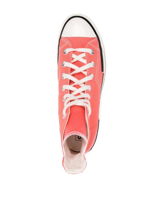 Converse Pink Chuck 70 Plus Hi Sneakers