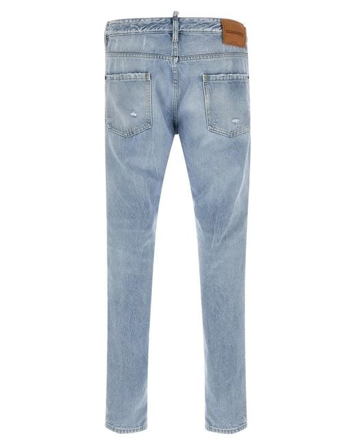 DSquared² Blue 'Teddy' Jeans for men